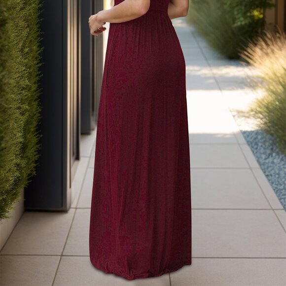 Pocketed Round Neck Sleeveless Dress - Picture 9 of 9